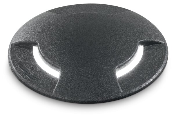 Ideal lux ® Луничка за под | WAY FI D90 ROUND TRIPLE | GU10 max1 x 6W | IP67 - 351575