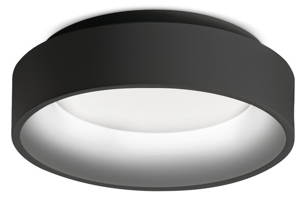 Ideal lux ® Плафон | ZIGGY PL D030 NERO | LED 21W | IP20 - 293769