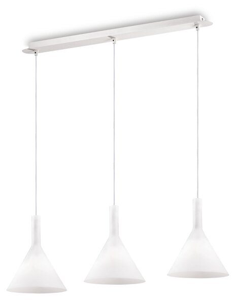 Ideal lux ® Пендел | COCKTAIL SP3 BIANCO | E14 max 3 x 40W | IP20 - 074245