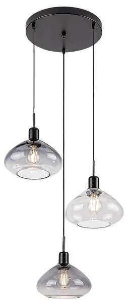 Rabalux Dvora Висящи осветителни тела IP20 E27 3x MAX 40W K 72023