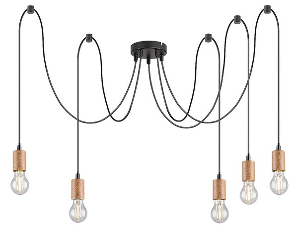 Rabalux Dollien Висящи осветителни тела IP20 E27 5x MAX 60W K 72075