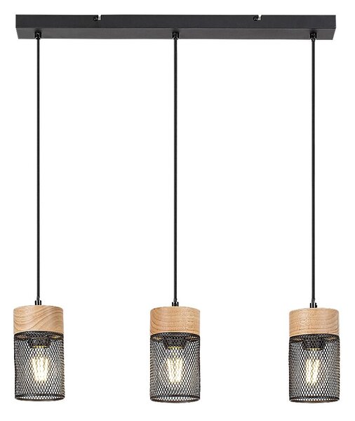 Rabalux Callum Висящи осветителни тела IP20 E27 3x MAX 25W K 72043
