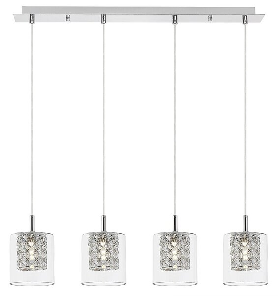 Rabalux Duchess Висящи осветителни тела IP20 G9 4x MAX 40W K 3116