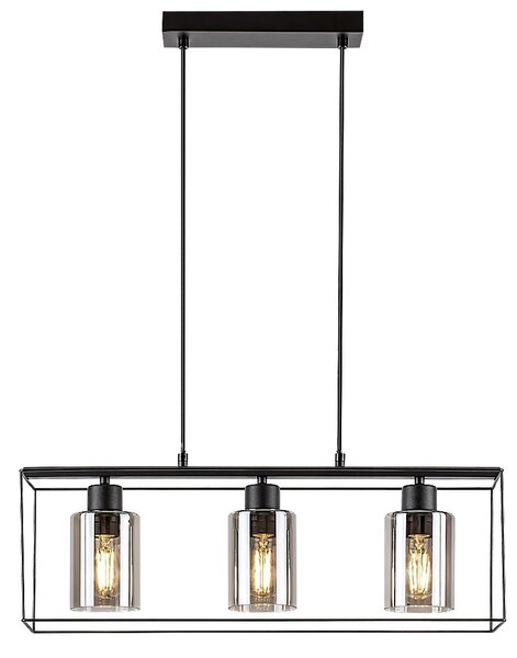 Rabalux Chadwick Висящи осветителни тела IP20 E27 3x MAX 25W K 72033