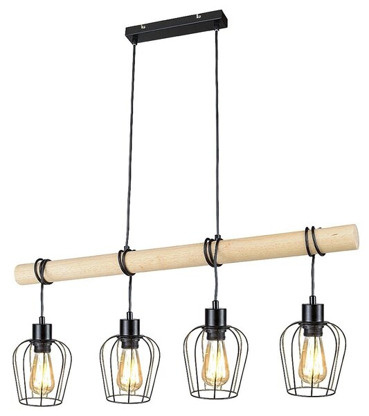 Rabalux Fabian Висящи осветителни тела IP20 E27 4x MAX 40W K 5247