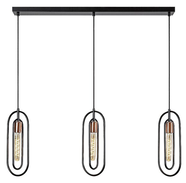 Rabalux Rovier Висящи осветителни тела IP20 E27 3x MAX 40W K 72264