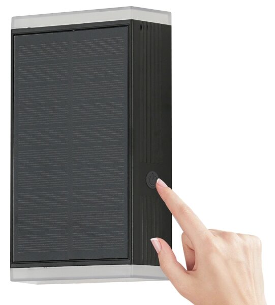 Brilagi - LED соларен стенен фенер SUN GUARD LED/2W/3,7V 2000 mAh IP45
