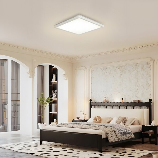 Brilagi - LED Лампа за баня ULTRA SLIM LED/18W/230V 30x30 см бял IP54