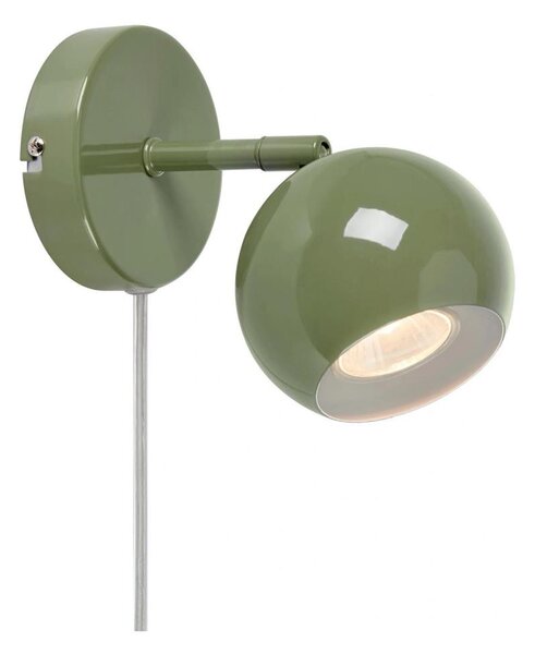 Markslöjd 108985 - Стенно точково осветително тяло POP 1xGU10/7W/230V зелено