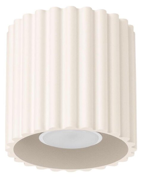Sollux SL.1789 - Точково осветително тяло AURA 1xGU10/10W/230V 10 см кремаво