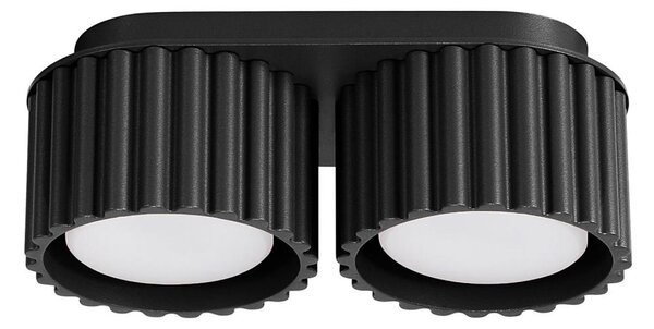 Sollux SL.1788 - Точково осветително тяло AURA 2xGX53/10W/230V черно