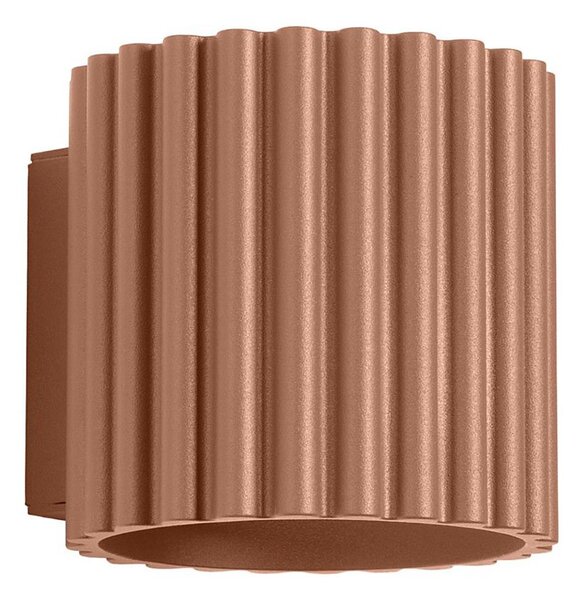 Sollux SL.1806 - Стенно осветително тяло AURA 1xG9/10W/230V кафяво
