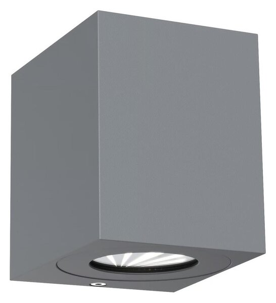 Nordlux - LED Външно стенно осветително тяло CANTO 2xLED/5W/230V IP44 сиво