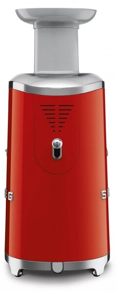 Сокоизстисквачка Smeg SJF01RDEU, 150W, 500 мл, Обратно въртене, Контейнер за отпадъци 1.6 л, Червен
