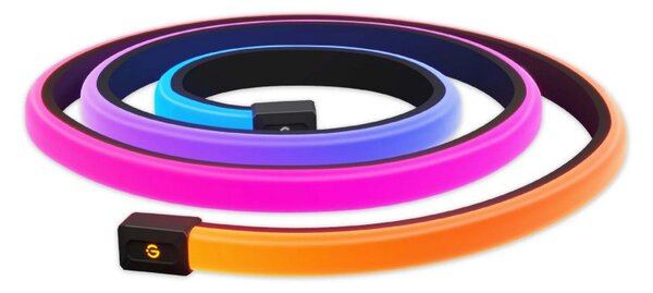 Smart LED лента Govee Neon Rope Lights RGBIC H61C33D1, 36W, 3 м, RGBIC, 2500K, 252 диода, Bluetooth, Wi-Fi, Черен
