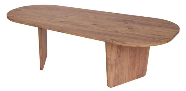 Холна маса ROND 130x65 cm бор