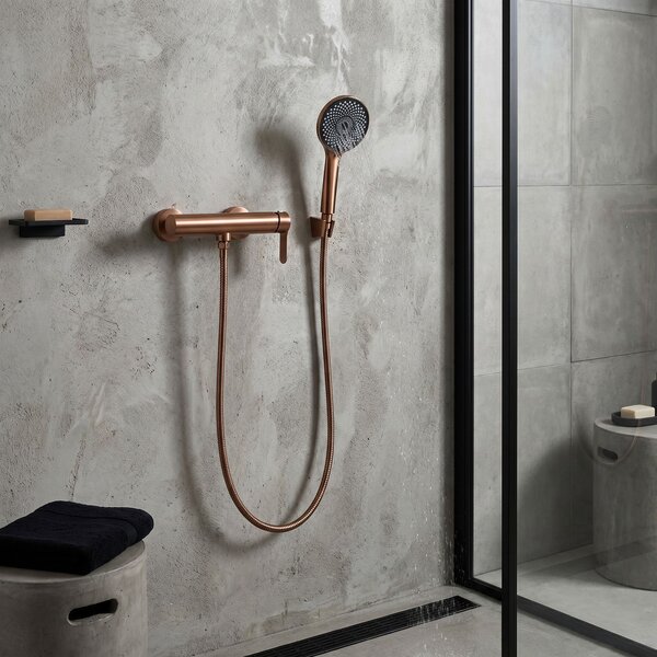 Смесител за душ Arcos Brush Copper