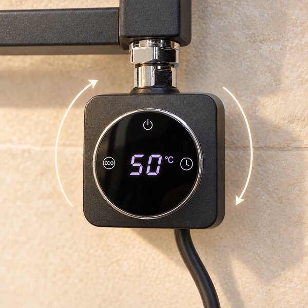 Електрически радиатор Rea Tevo 90X50 Black