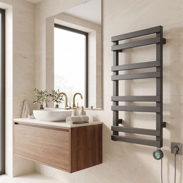 Електрически радиатор REA NORI 90x50 Grey