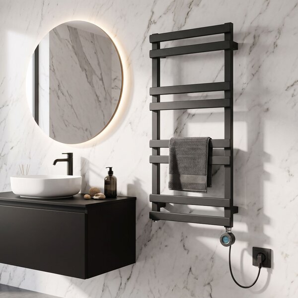 Електрически радиатор REA NORI 90x50 Grey