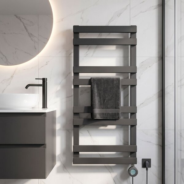 Електрически радиатор REA NORI 90x50 Grey