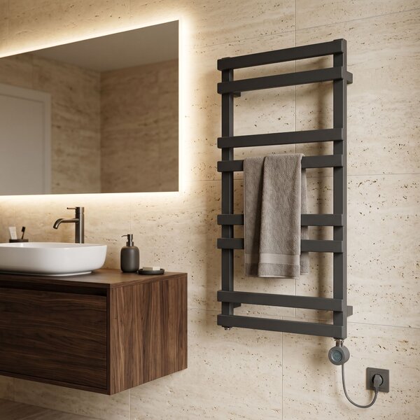 Електрически радиатор REA NORI 90x50 Grey