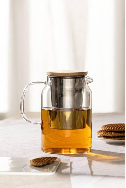 Стъклен чайник Secret de Gourmet Mia, 90 cl