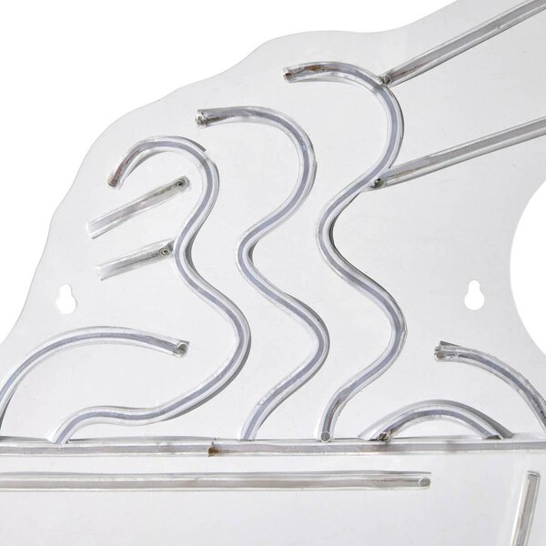 LED неонова лампа atmosphera Nippon Line, Купа с нудълс, Червена, 35 cm