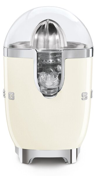 Електрическа цитрус преса Smeg CJF11CREU, 70 W, Антикапкова система, Противоплъзгаща се основа, Крема