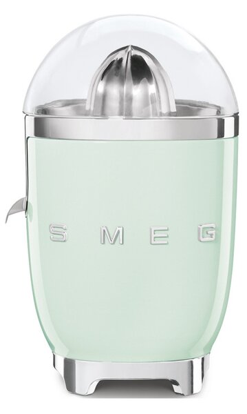 Електрическа цитрус преса Smeg CJF11PGEU, 70 W, Антикапкова система, Противоплъзгаща се основа, Пастелно зелен