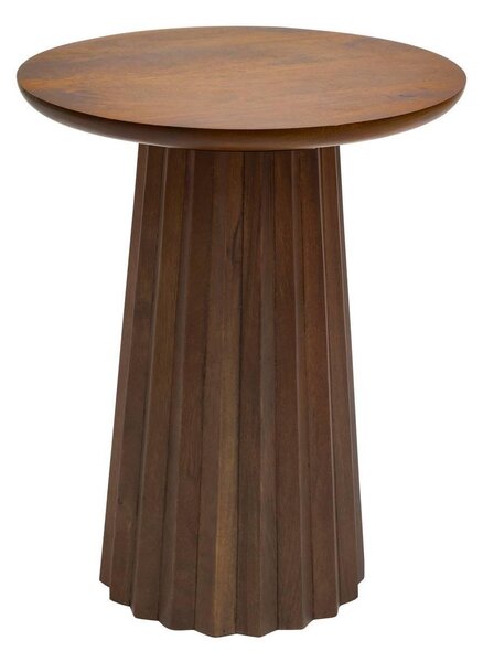 Кафе маса atmosphera Shelty Totem, Масивно дърво манго, Ø38 cm