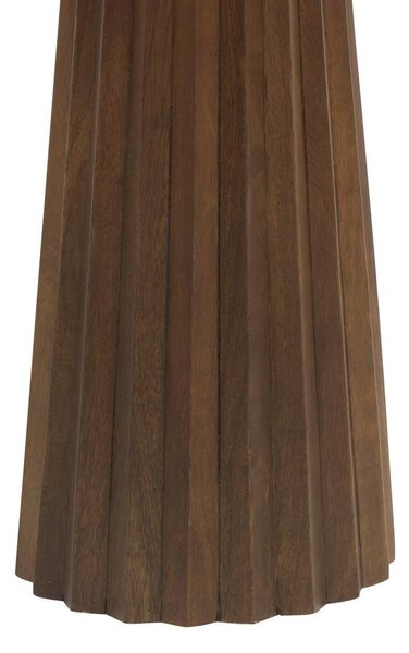 Кафе маса atmosphera Shelty Totem, Масивно дърво манго, Ø38 cm