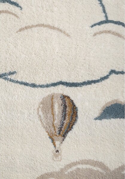Кремав детски килим 120x170 cm Hot Air Balloon – Hanse Home