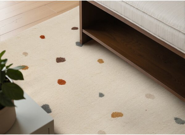Кремав детски килим 120x170 cm Funny Dots – Hanse Home