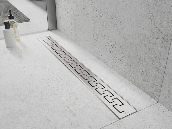 Mexen Flat M15 линеен сифон 50 см, инокс - 1024050-15
