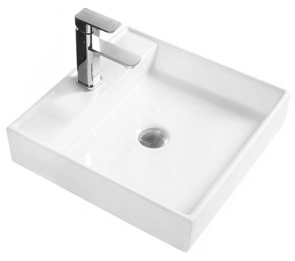Mexen Blanca надплотно мивка 44 x 44 см, бяла - 21624400