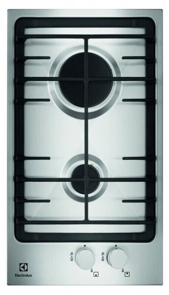 Газов плот за вграждане Electrolux EGG3322NVX(ST), 4000W, Електронно запалване, Система за сигурност, Черен