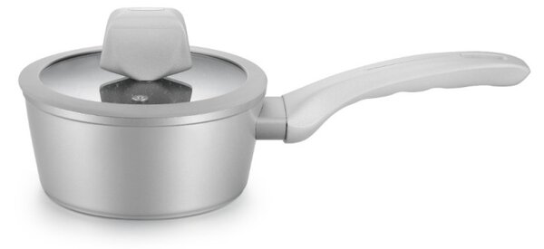 Комплект тенджери и тигани Royalty Line T010-Silver, 10 части, Мраморно покритие, Индукция, Сребрист