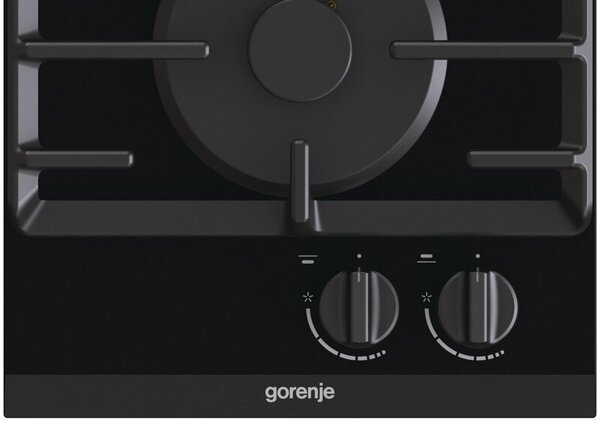 Газов плот за вграждане Gorenje GC321B, 4050W, Електронно запалване, Чугунена решетка, Черен