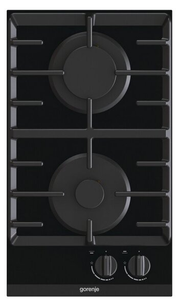 Газов плот за вграждане Gorenje GC321B, 4050W, Електронно запалване, Чугунена решетка, Черен