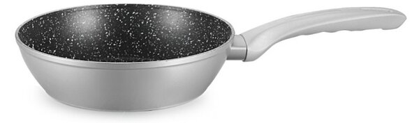 Комплект тенджери и тигани Royalty Line T010-Silver, 10 части, Мраморно покритие, Индукция, Сребрист