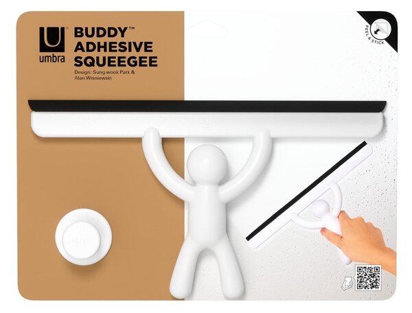 Бяла стъргалка с държач 26 cm Buddy – Umbra