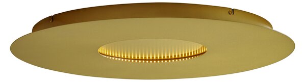 Модерна таванна лампа златна 60 см вкл. LED 3-степенно димиране - Morning