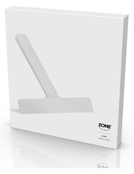 Бяла стъргалка с държач 22 cm Ume – Zone