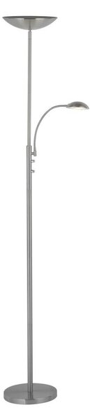 Brilliant - Димируема LED стояща лампа ROSANNA 2xLED/13W/230V матов хром