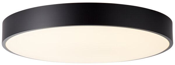 Brilliant - димируемо LED таванно осветително тяло SLIMLINE LED/60W/230V Ø 49 см, черно + дистанционно управление
