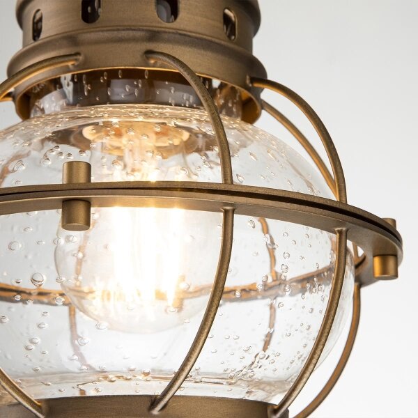 Kichler KL-BRIDGEPOINT8S-NBR - Външен полилей BRIDGEPOINT 1xE27/60W/230V IP44