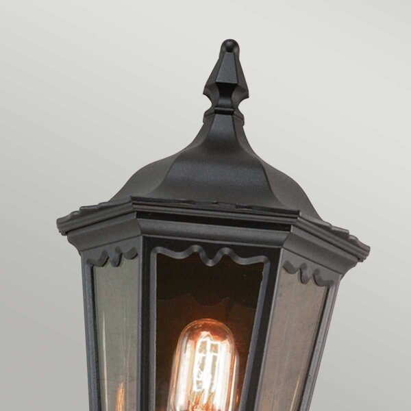 Elstead MD7-BLACK-Vъншно стенно осветително тяло MEDSTEAD 1xE27/60W/230V IP44 черно