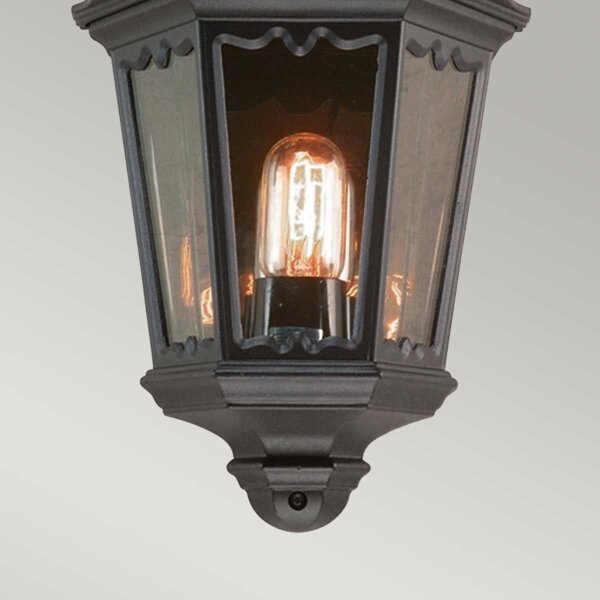 Elstead MD7-BLACK-Vъншно стенно осветително тяло MEDSTEAD 1xE27/60W/230V IP44 черно