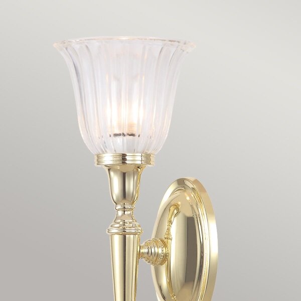 Elstead BATH-DRYDEN1-PB-LED Стенно осветително тяло за баня DRYDEN 1xG9/3W/230V IP44 златисто